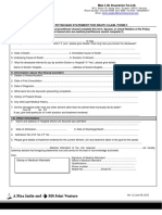 Attending Physicians Statement - Form C