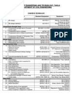 University of Engineering and Technology, Taxila Department of Civil Engineering