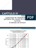 CAPÍTULO IV Transporte Material Lecho - Estudiantes