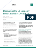 Lee - Decoupling The US Economy From China After COVID-19 v2