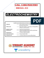 Unacademy Electrochemistry Mega XII