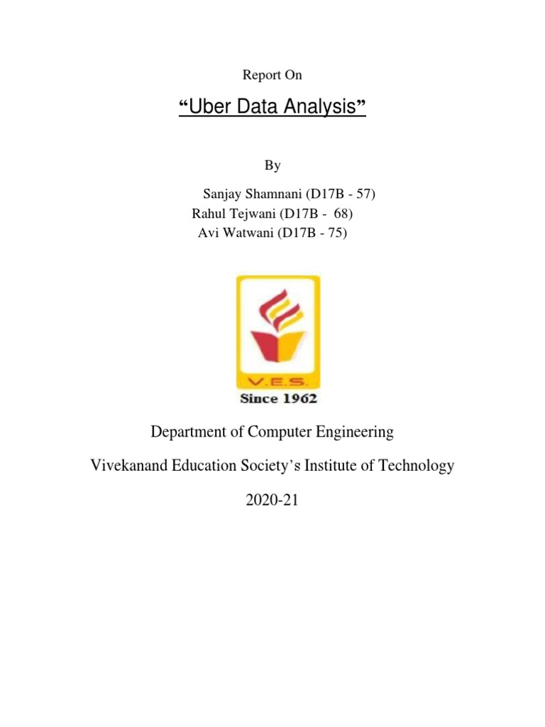 Uber Data Analysis and Insights | PDF | Statistical Classification ...