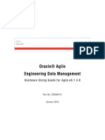 Oracle® Agile Engineering Data Management: Hardware Sizing Guide For Agile E6.1.3.0