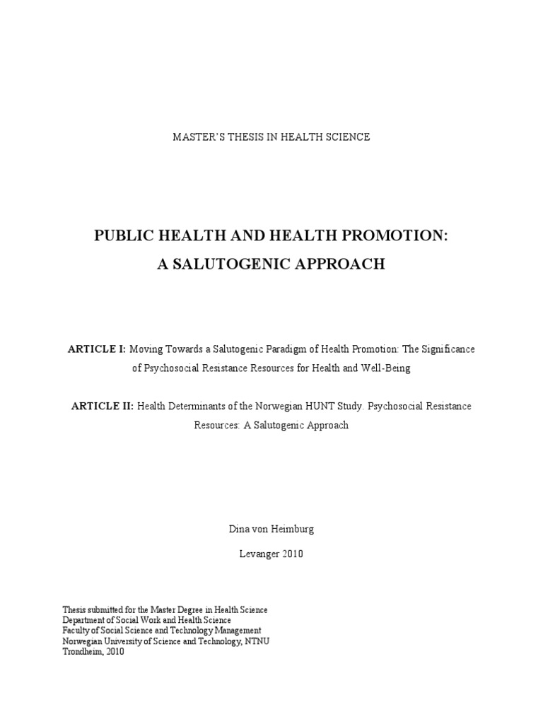 Public Health Pdf Health Promotion Public Health