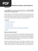 Social Construction of Gender - CSS Gender Studies Notes | PDF | Sexism ...