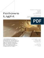 Form Follows Light: Experiments With Light Space Structure