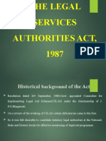 THE LEGAL SERVICES AUTHORITIES ACT