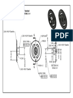 Flywheel SCALE 1:4: 10.00 2.00 X 45.0 Chamfer 2.00 X 45.0 Chamfer 9.91 THRU +.01 - .01