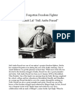 India's Forgotten Freedom Fighter Amrit Lal "Sufi Amba Prasad"