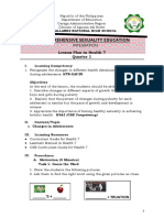 SAMPLE LESSON PLAN IN Grade 7 Health Q1 CSE Integration JUMAWAN Jennyvi