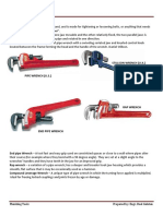 Lecture 5 - Plumbing Tools