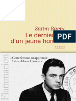 Le Dernier Ete Dun Jeune Homme Bachi Salim