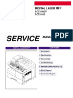 Samsung SCX 5312F, 5112 Service Manual