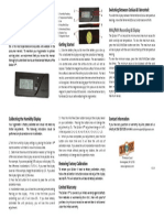 Caliber IV Digital Hygrometer/Thermometer User Manual: Switching Between Celsius & Fahrenheit