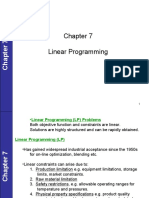 Linear Programming Review