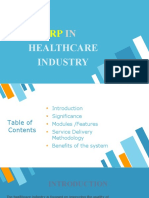 ERP in Healthcare