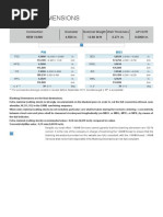 Blanking Dimensions: Connection Diameter Nominal Weigth Wall Thickness API Drift