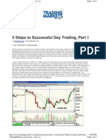 5 Steps To Day Trade