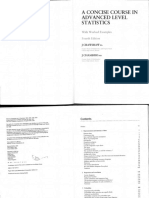 A Concise Course in Advanced Level Statistics With Worked Examples