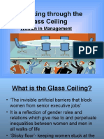 Breaking Through The Glass Ceiling: Women in Management