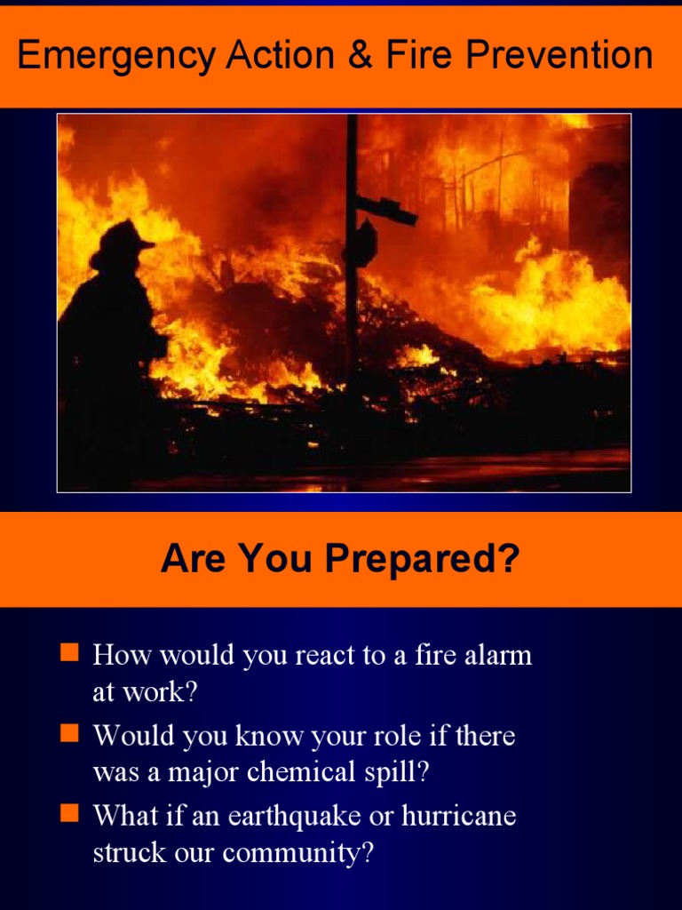 Fire Safety and Emergency Preparedness Guide | PDF | Firefighting | Fires