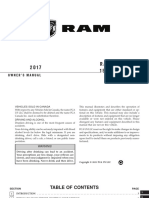 2017 RAM 1500-2500-3500 Truck Owner's Manual