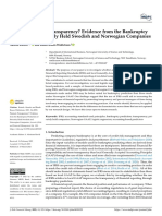 Do IFRS Promote Transparency? Evidence From The Bankruptcy Prediction of Privately Held Swedish and Norwegian Companies