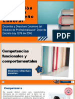 Evaluación Anual de Desempeño Laboral Competencias