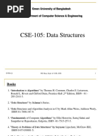 CSE-105: Data Structures: Green University of Bangladesh