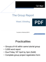 2 - The Group Report Briefing