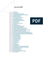 GSM Service KPI