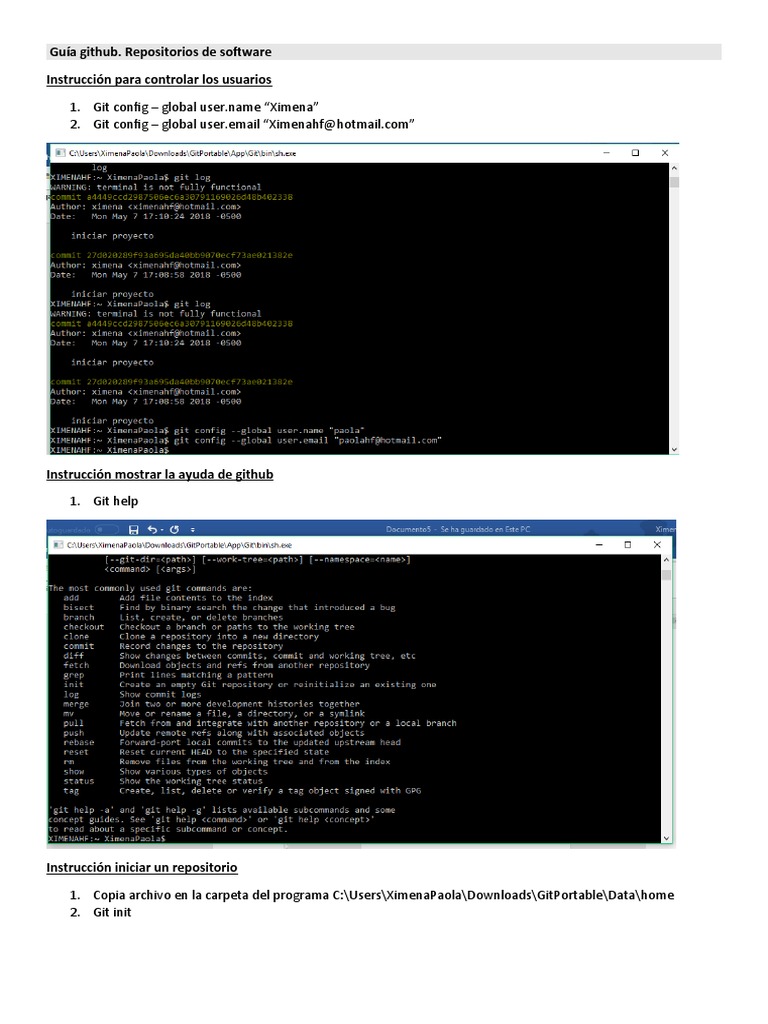 Guía Github 8 Mayo | PDF | Informática