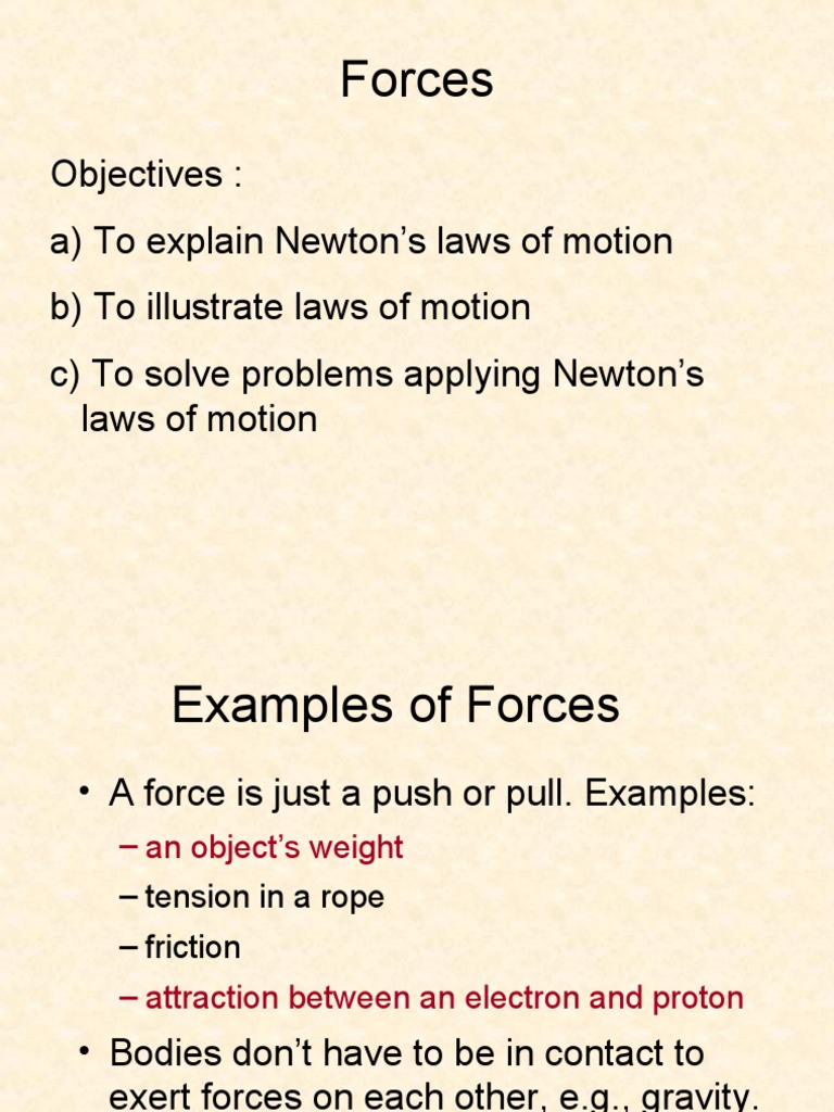 Understanding Newton's Laws of Motion | PDF | Force | Friction