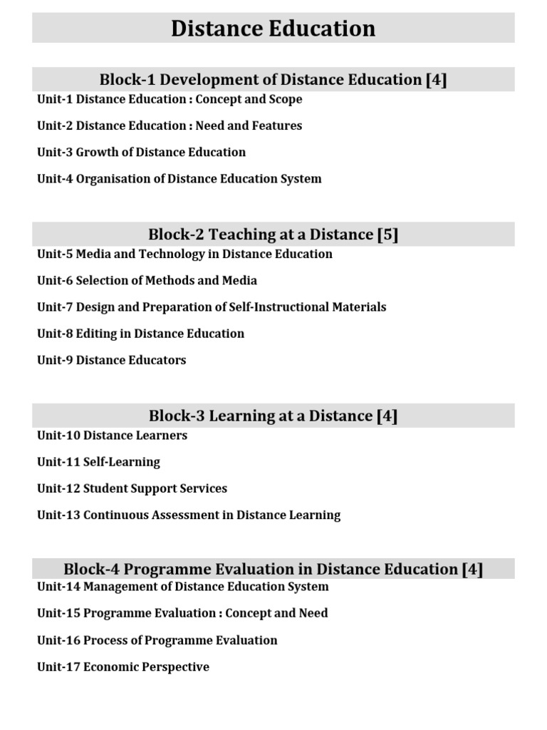 Distance Education 13MB | PDF | Distance Education | Lifelong Learning