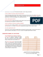 Digital Data Representation: Lesson 3