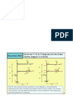 Diagrams V N M Pres Statics Chp4 Vi Exmpl 4.14 Frame 03