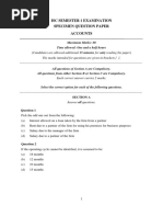 ACCOUNTS Specimen For ISC