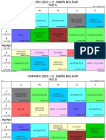 Horarios Por Aulas