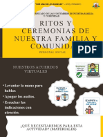 Ritos y Ceremonias de Nuestra Familia y Comunidad