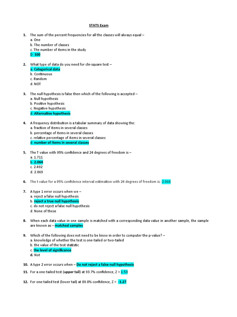 Business Statistics | PDF | Statistical Hypothesis Testing 
