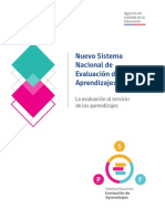 Sistema Nacional de Evaluacion 17abr