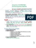 Implementasi ALGORITMA Kedalam Pemrograman DELPHI