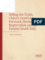 Songlin Yang - Telling The Truth - China's Great Leap Forward, Household Registration and The Famine Death Tally. 1-Springer Nature (2021)