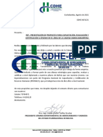 CDHE 072 Especializaciones