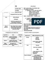 PREP 11 POST LAB ZINC OXIDE PASTE