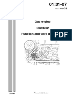 Gas Engine OC9 G02 Function and Work Description: en-GB