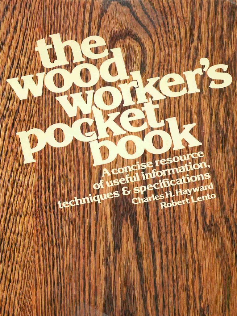 Wood Workers.pocket Book Charles Hayward.1982 PDF