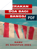 Pokok Doa 25 Agustus 2021