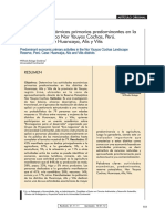 Actividades Económicas Primarias Predominantes en La Reserva Paisajística Nor Yauyos Cochas, Perú. Caso: Distritos de Huancaya, Alis y Vitis