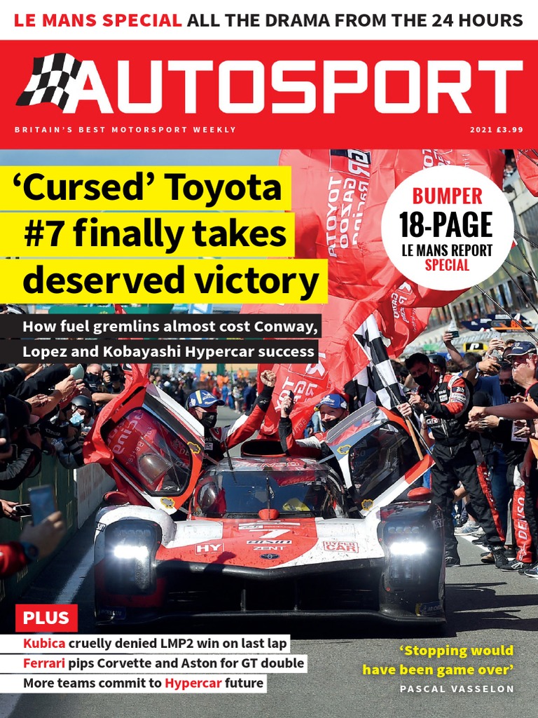 Autosport 26.08.2021 PDF Sports Car Racing Formula One